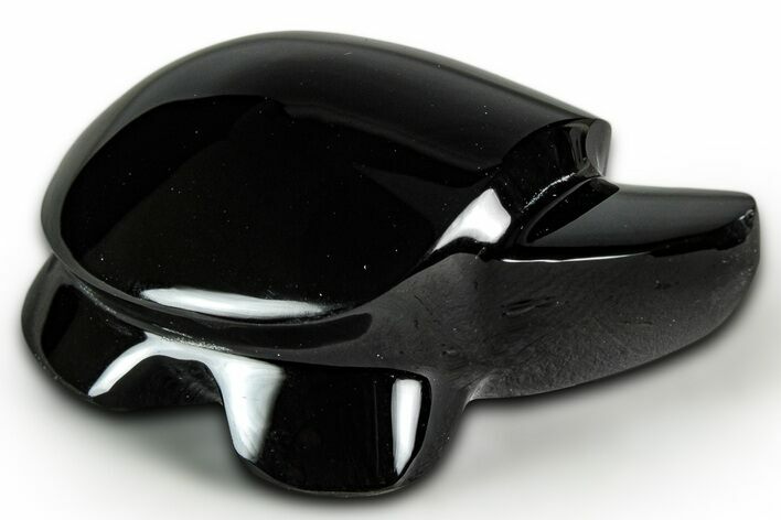 Polished Sheen Obsidian Turtle - California #331602